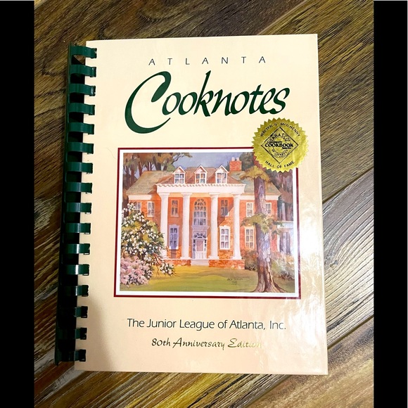 Other - NWT 80th Anniversary Atlanta Cooknotes, Junior League of Atlanta, Year 2001